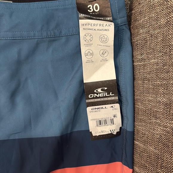 O'Neill Hyperfreak Heat Block 19" Board Shorts - Men's. NWT! - Picture 7 of 7